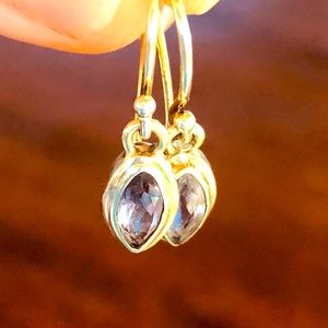 Pretty amethyst earrings